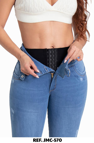 Ref. 037 -JMC570 Jean Push Up Colombiano - Ropa Colombiana