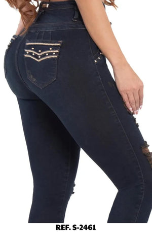 Ref. 037 -S-2461 Jean Colombiano Push Up - Ropa Colombiana