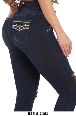 Ref. 037 -S-2461 Jean Colombiano Push Up - Ropa Colombiana