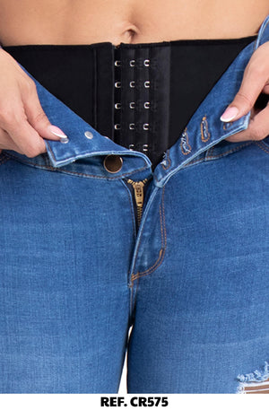Ref. 037 -CR575 Jean Push Up Colombiano - Ropa Colombiana