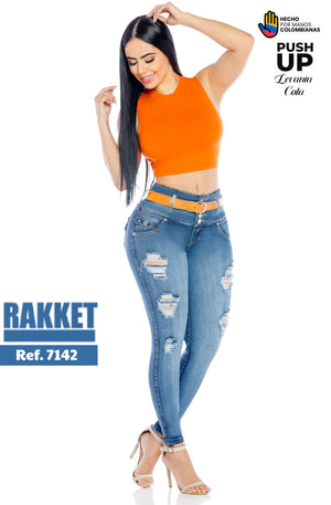 Ref. 006 -7142 Jeans Colombianos Push Up - Ropa Colombiana