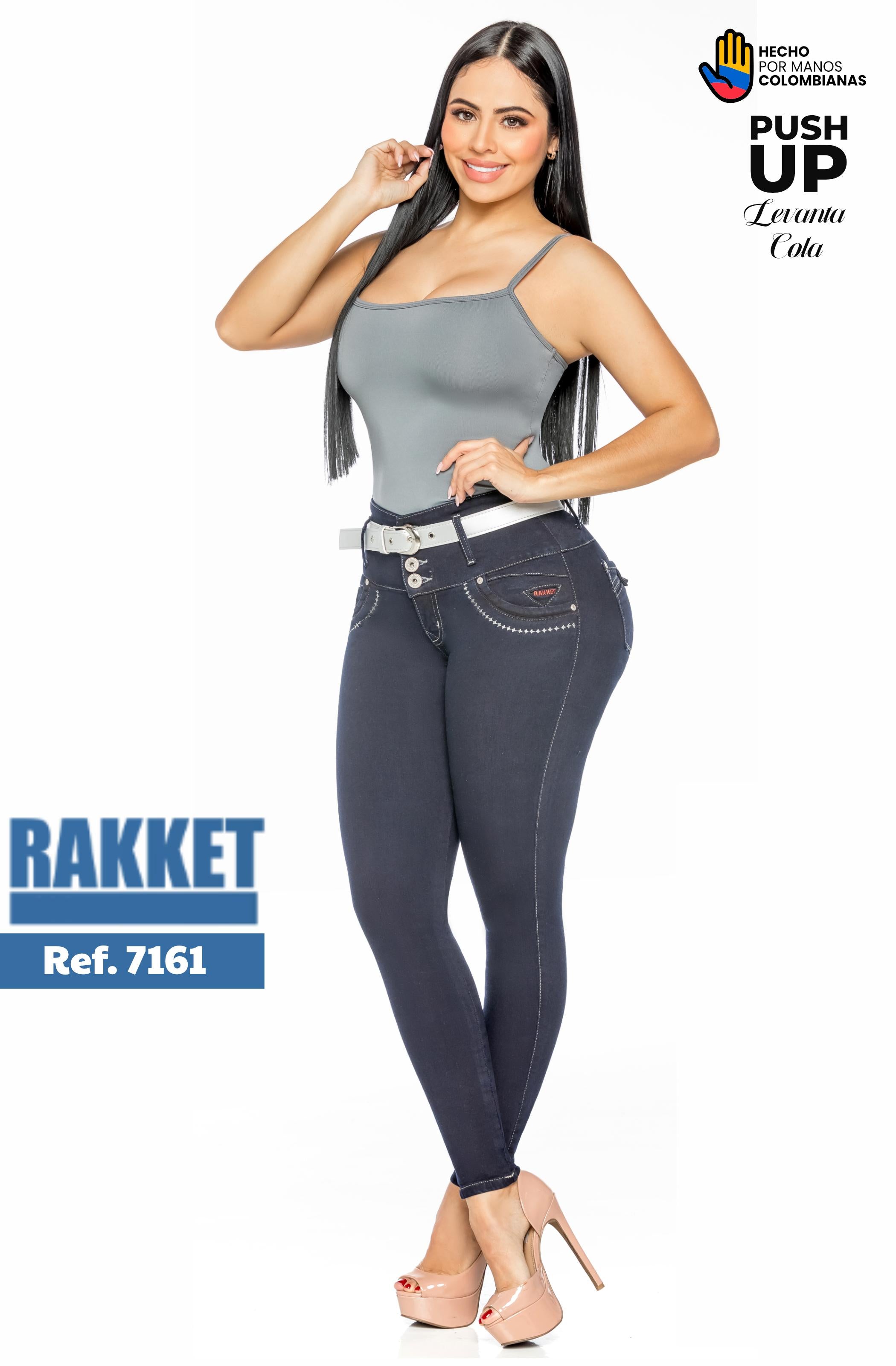 Ref. 006 -7161 Colombian Push Up Jeans