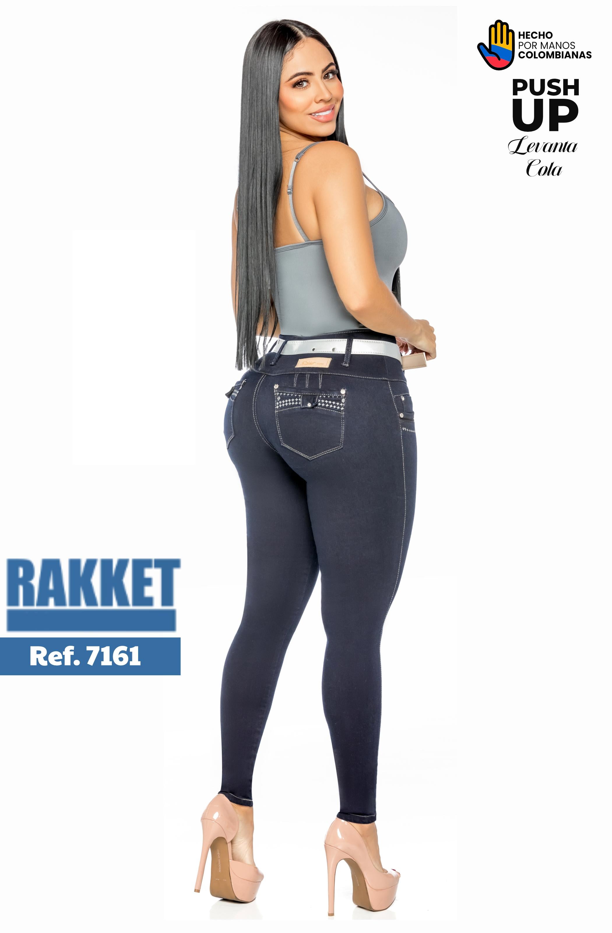 Ref. 006 -7161 Colombian Push Up Jeans