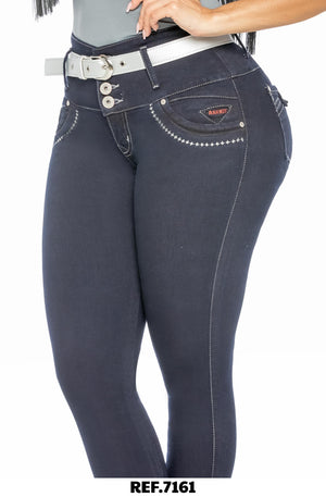 Ref. 006 -7161 Jeans Colombianos Push Up - Ropa Colombiana