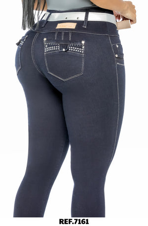 Ref. 006 -7161 Jeans Colombianos Push Up - Ropa Colombiana