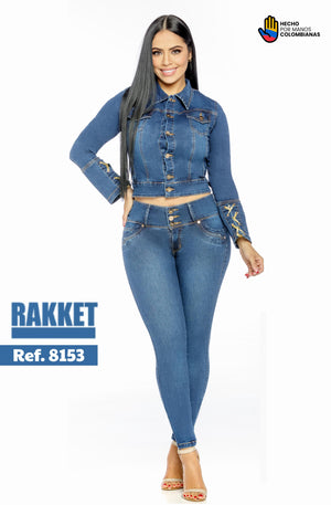 Ref. 006 -8153 Conjunto Largo Colombiano - Ropa Colombiana