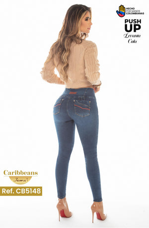 Ref. 041 -CB5148 Jeans Colombiano Push Up - Ropa Colombiana