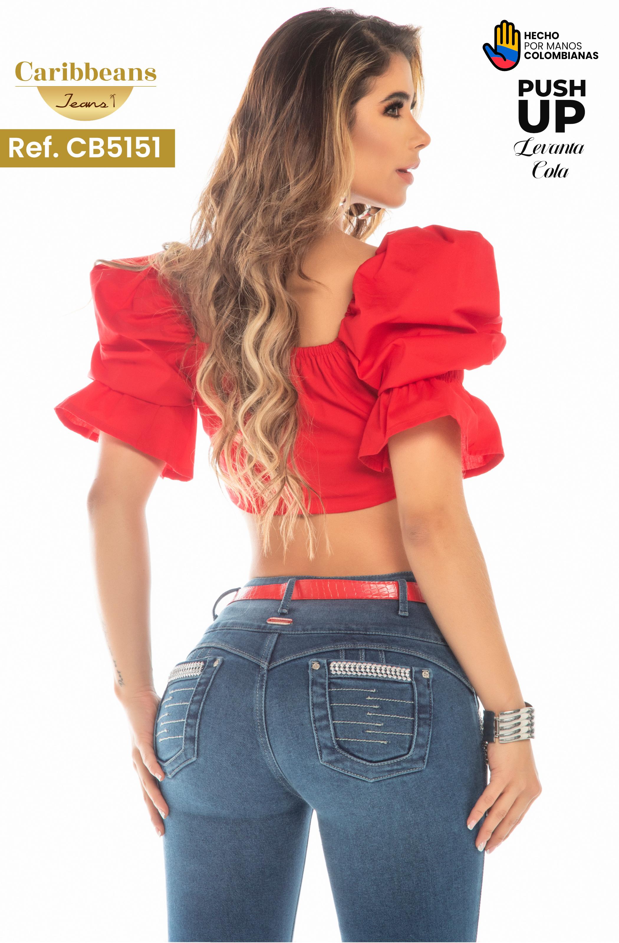 Ref. 041 -CB5151 Jeans Colombiano Push Up - Ropa Colombiana
