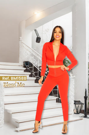 Ref. 058 -BM1588 Conjunto colombiano de fiesta - Ropa Colombiana