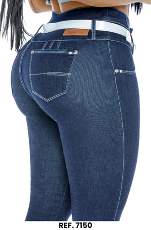 Ref. 006 -7150 Jean colombiano levantacola - Ropa Colombiana