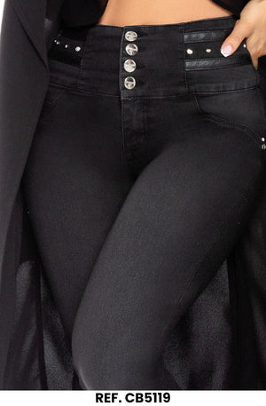 Ref. 041 -CB5119 Jean levantacola colombiano - Ropa Colombiana