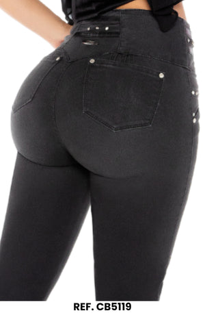 Ref. 041 -CB5119 Jean levantacola colombiano - Ropa Colombiana