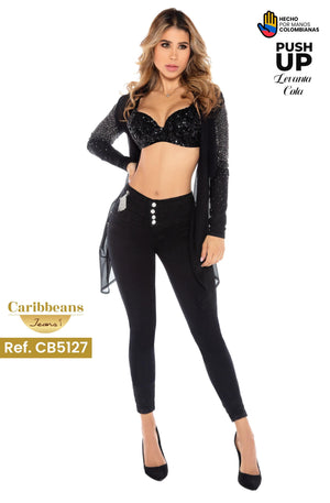 Ref. 041 -CB5127 Jean colombiano push up - Ropa Colombiana