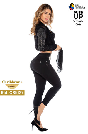Ref. 041 -CB5127 Jean colombiano push up - Ropa Colombiana