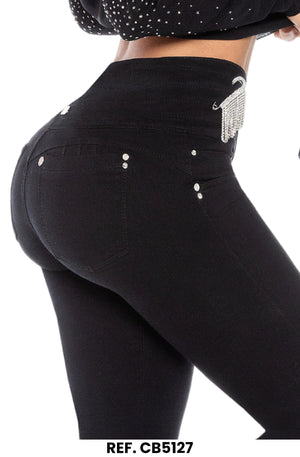 Ref. 041 -CB5127 Jean colombiano push up - Ropa Colombiana
