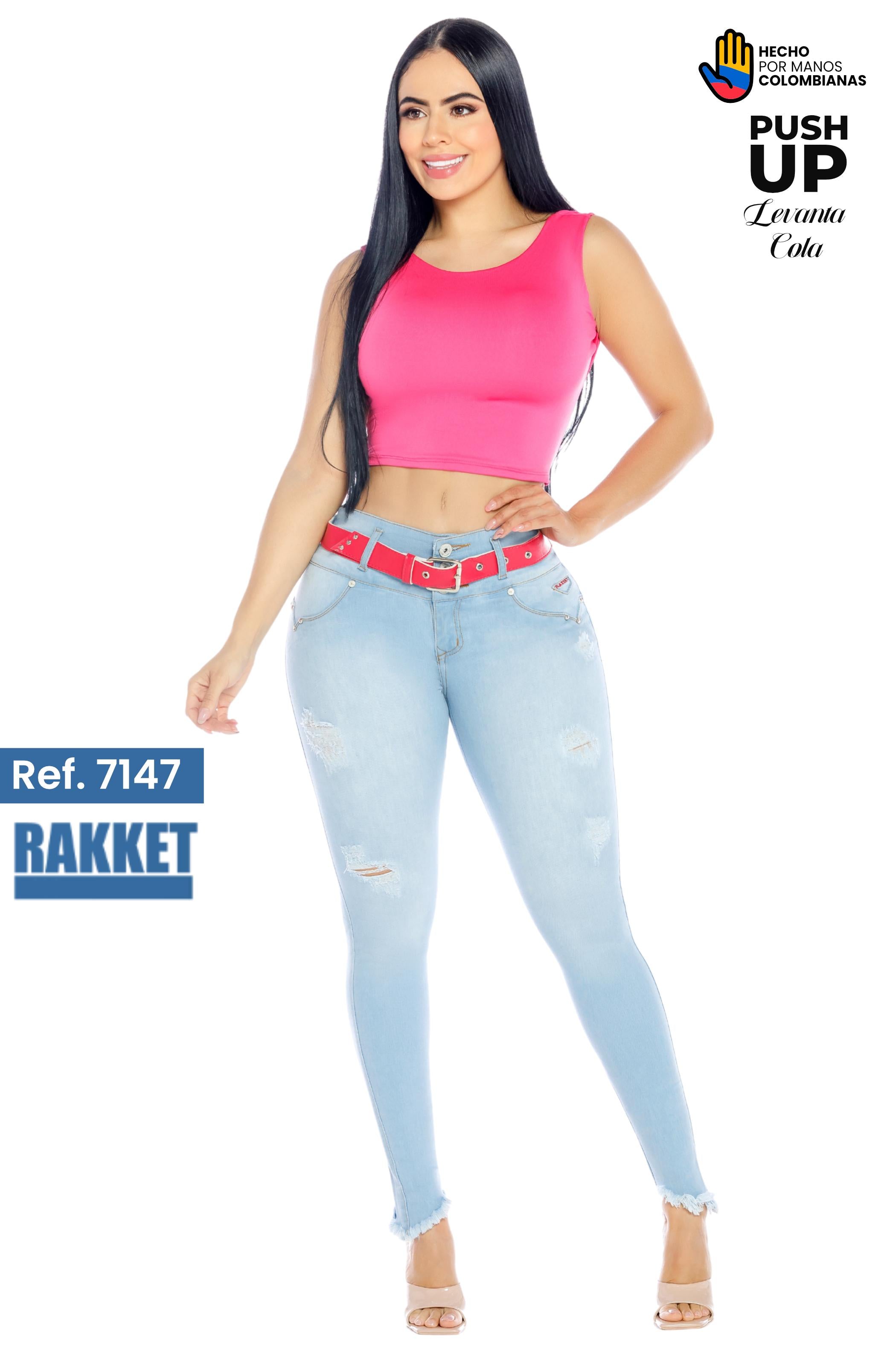 Ref. 006 -7147 Pantalon colombiano levantacola - Ropa Colombiana