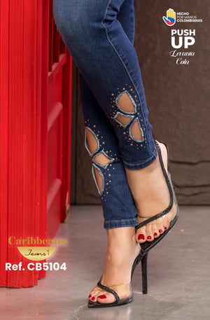 Ref. 041 -CB5104 Jean colombiano levantacola - Ropa Colombiana