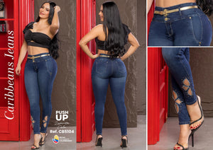 Ref. 041 -CB5104 Jean colombiano levantacola - Ropa Colombiana