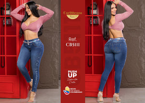 Ref. 041 -CB5111 Jean colombiano levantacola - Ropa Colombiana