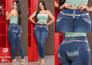 Ref. 041 -CB5125 Jean colombiano push up - Ropa Colombiana