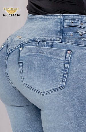 Ref. 041 -CB5046 Jean Levanta cola de moda - Ropa Colombiana