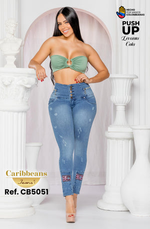Ref. 041 -CB5051 Jean Levanta cola de moda - Ropa Colombiana