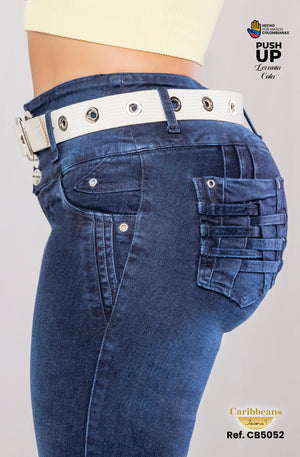 Ref. 041 -CB5052 Jean Levanta cola de moda - Ropa Colombiana