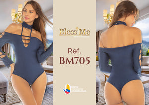 Ref. 058 -BM705 Bodysuit Diseño Excluivo - Ropa Colombiana