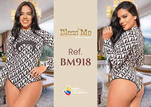 Ref. 082 -BM918 Body moldeador colombiano - Ropa Colombiana