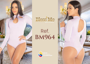Ref. 058 -BM964 Body reductor con latex moda colombiana - Ropa Colombiana