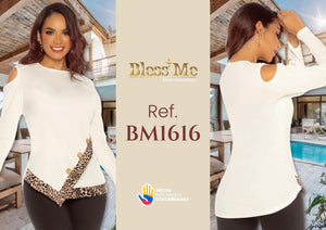 Ref. 058 -BM1616 Blusa colombiana - Ropa Colombiana
