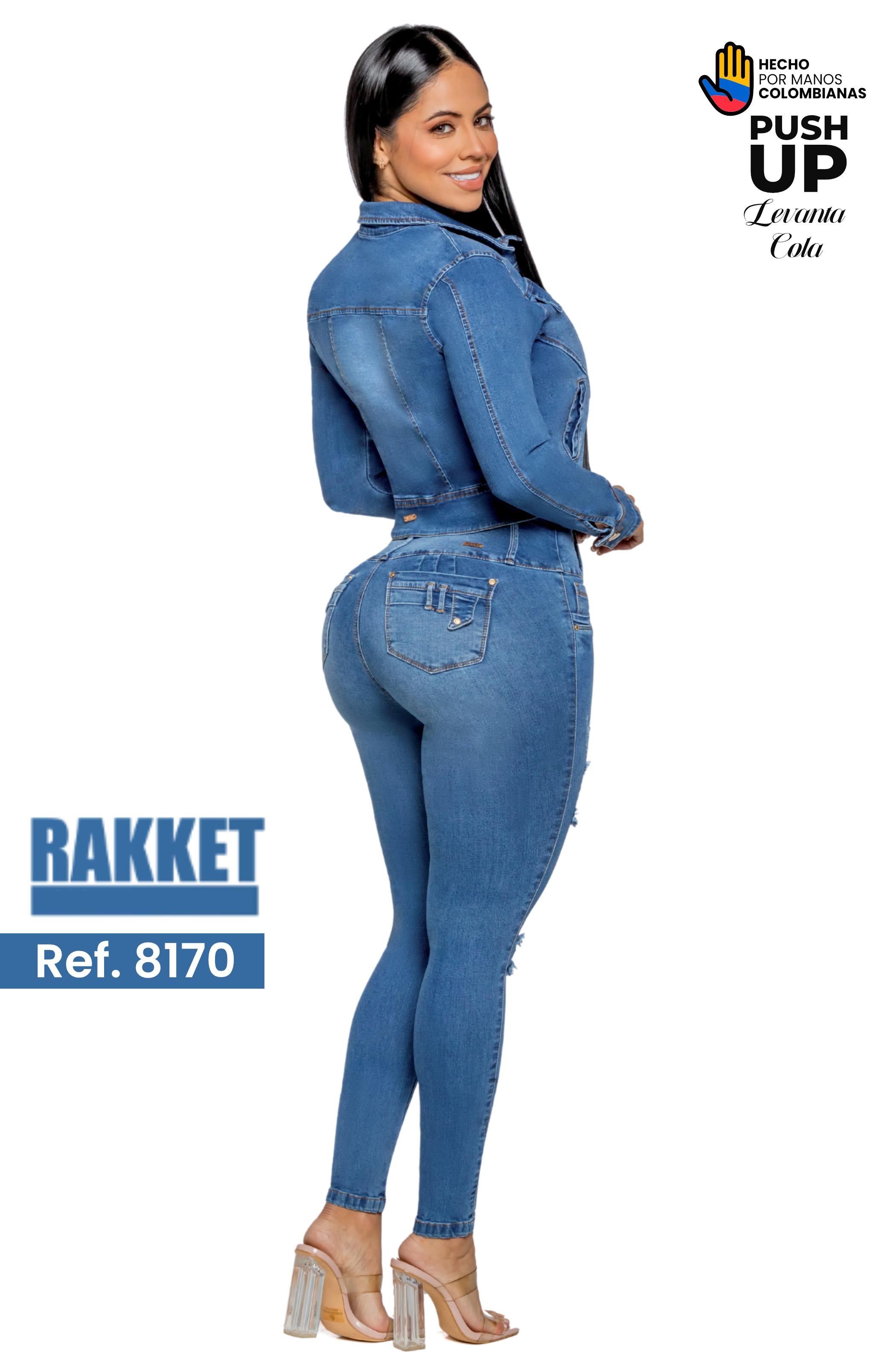 Ref. 006 -8170 Conjunto Colombiano Levantacola - Ropa Colombiana