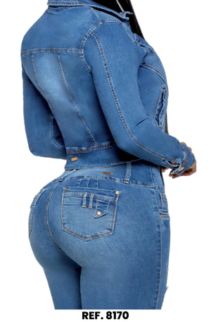 Ref. 006 -8170 Conjunto Colombiano Levantacola - Ropa Colombiana