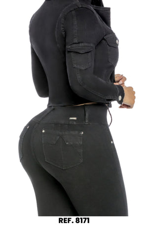 Ref. 006 -8171 Conjunto Colombiano Levantacola - Ropa Colombiana