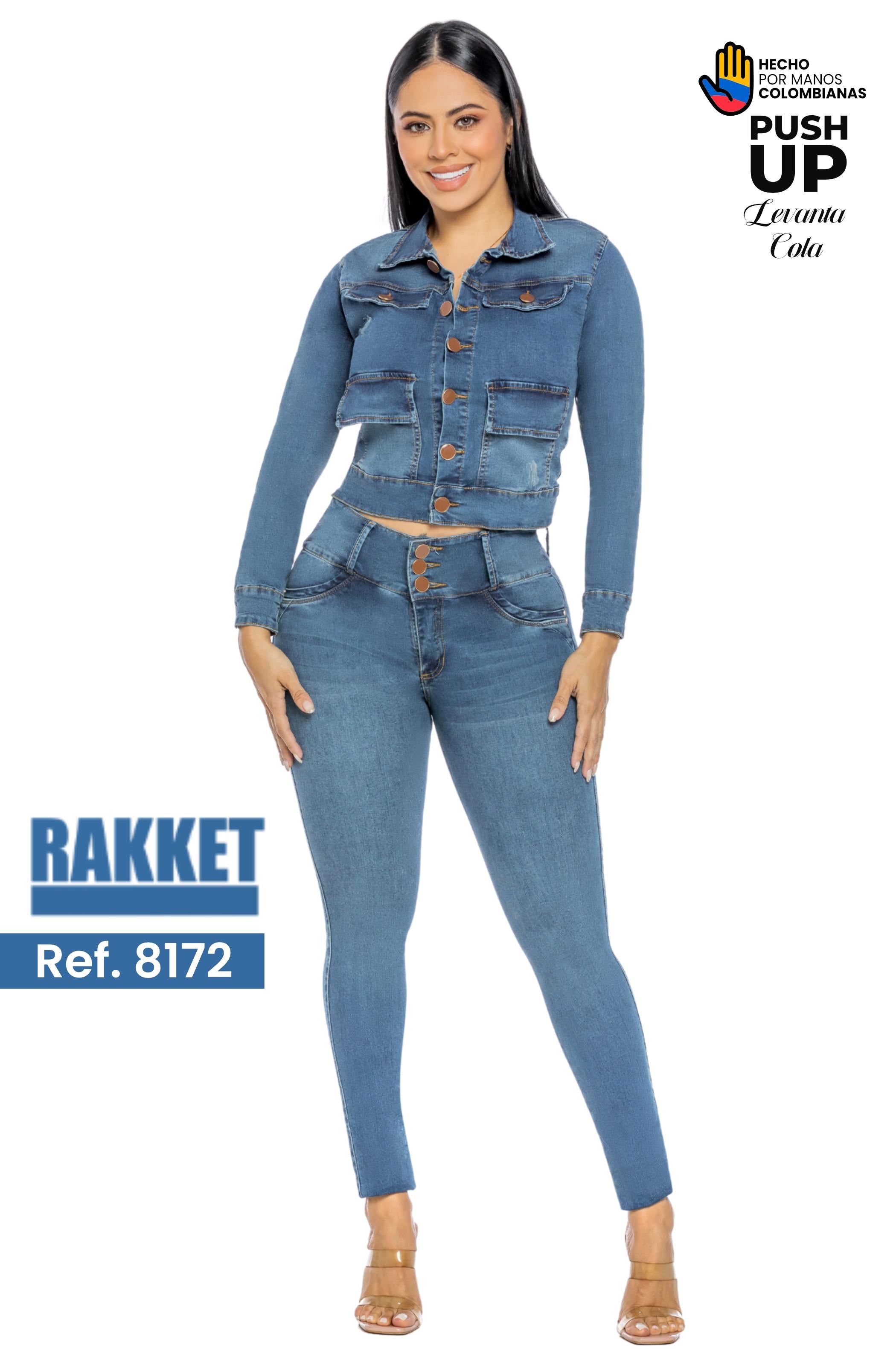 Ref. 006 -8172 Conjunto Colombiano Levantacola - Ropa Colombiana