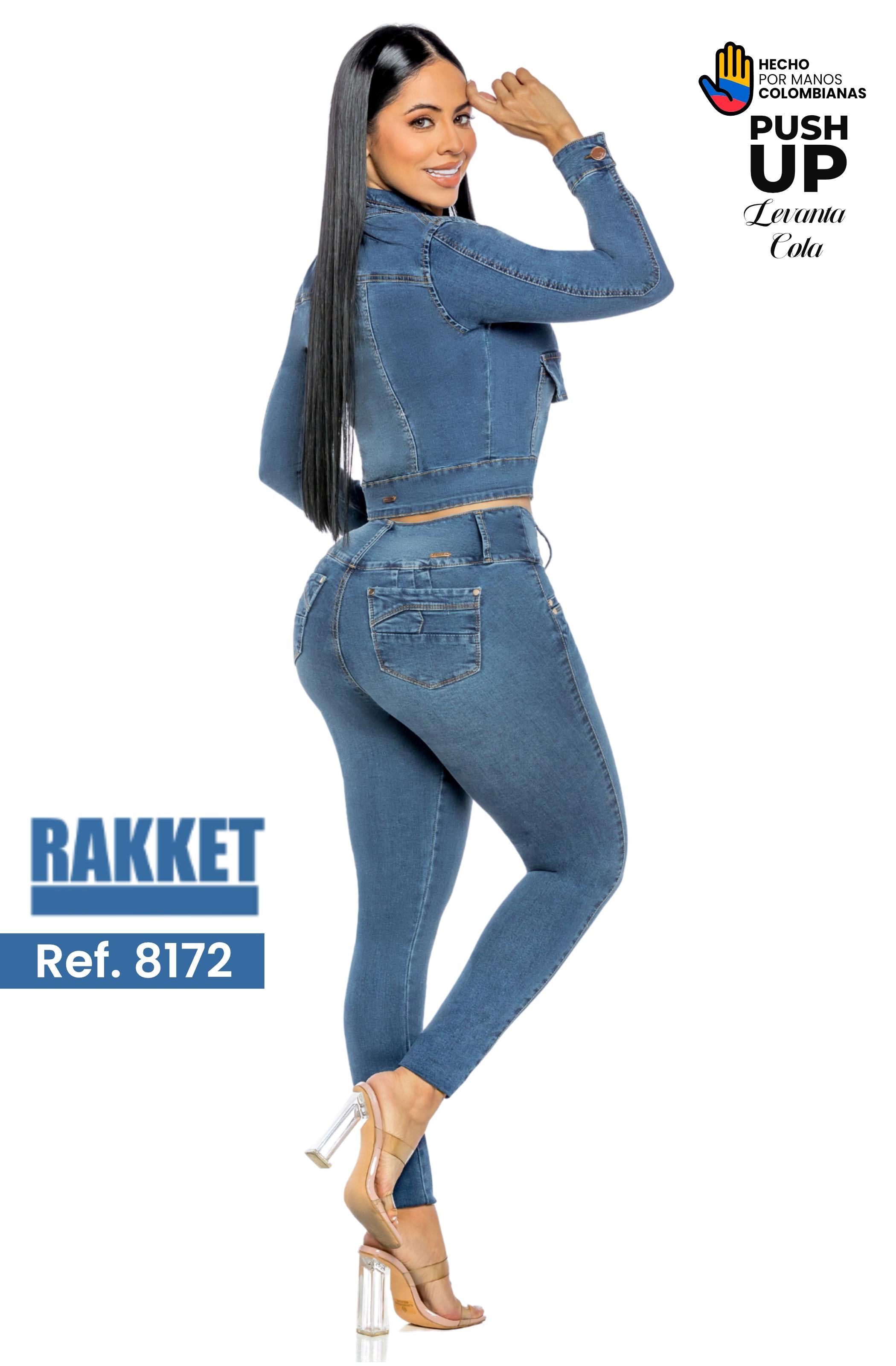 Ref. 006 -8172 Conjunto Colombiano Levantacola - Ropa Colombiana