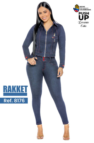 Ref. 006 -8176 Conjunto Colombiano Levantacola - Ropa Colombiana