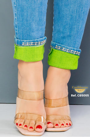 Ref. 041 -CB5065 Jean Colombiano Levantacola - Ropa Colombiana