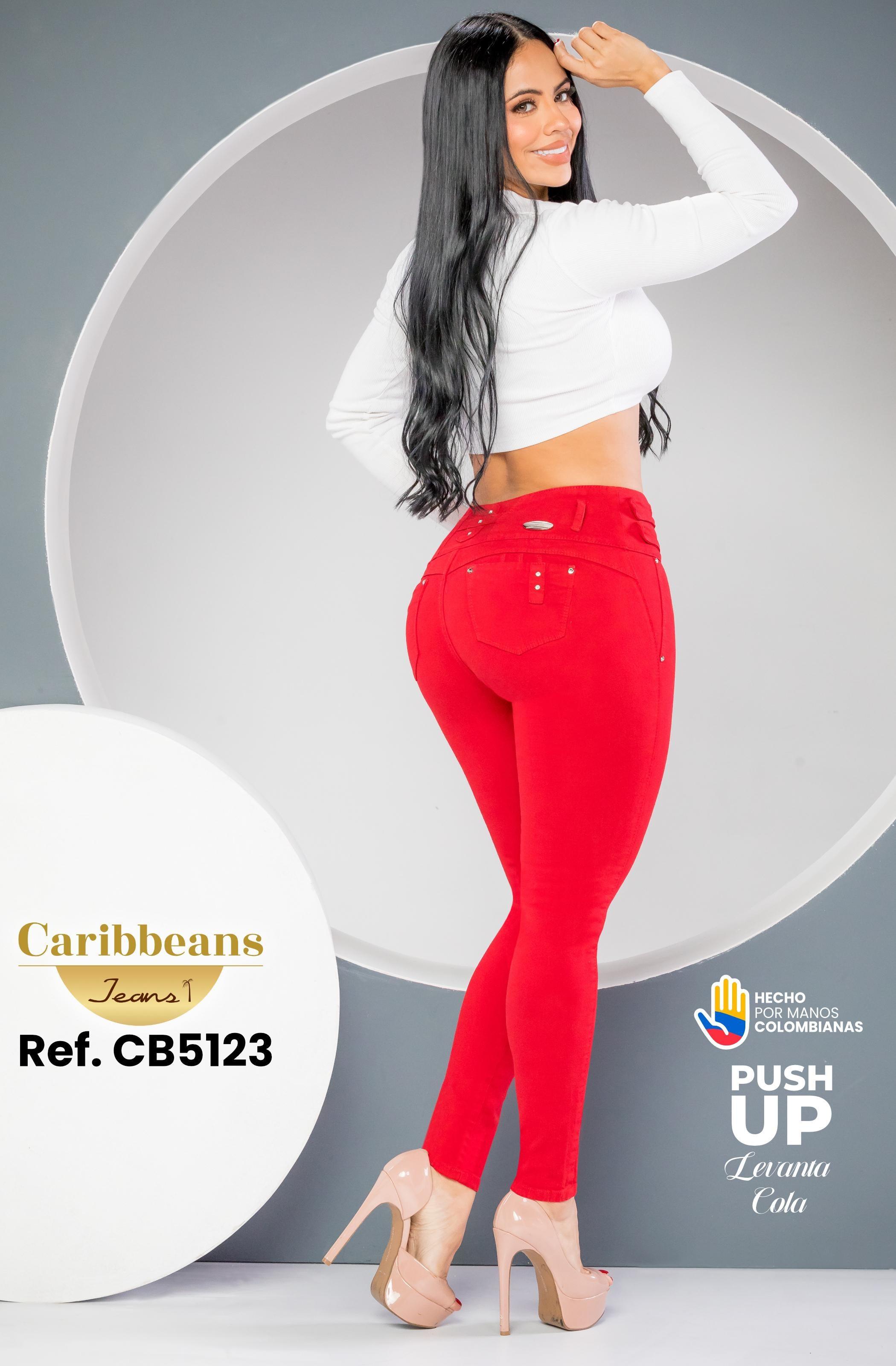 Ref. 041 -CB5123 Jean colombiano push up - Ropa Colombiana