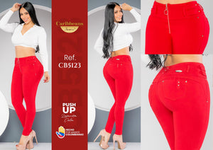Ref. 041 -CB5123 Jean colombiano push up - Ropa Colombiana
