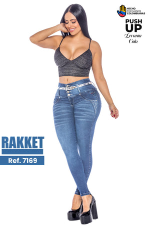 Ref. 006 -7169 Jeans Colombianos Levantacola - Ropa Colombiana