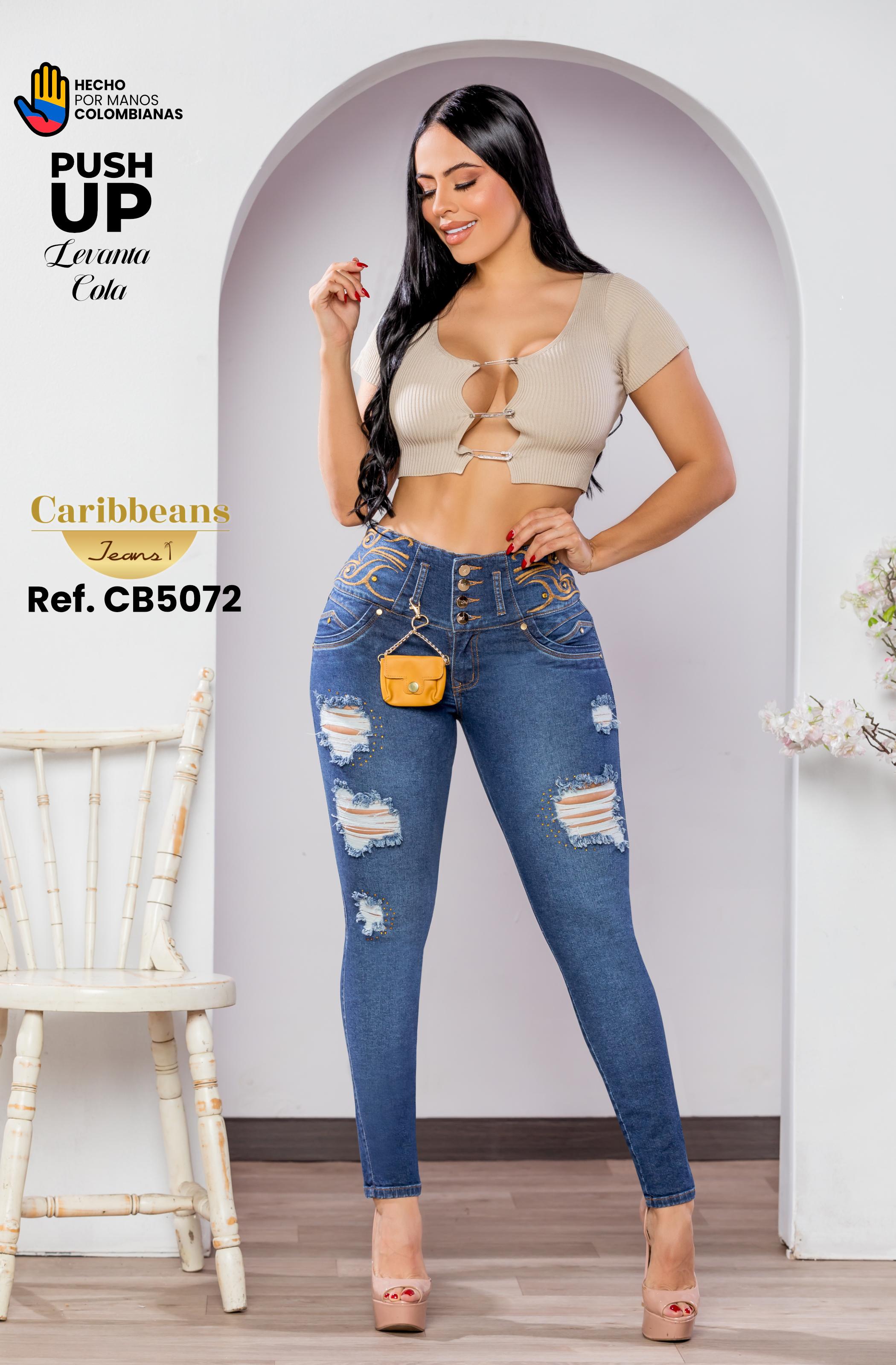 Ref. 041 -CB5072 Pantalón Vaquero Push Up para Dama