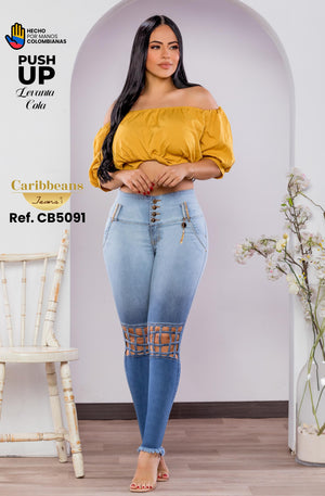 Ref. 041 -CB5091 Pantalon colombiano levantacola - Ropa Colombiana