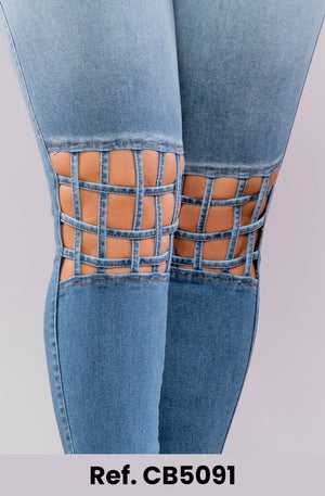 Ref. 041 -CB5091 Pantalon colombiano levantacola - Ropa Colombiana