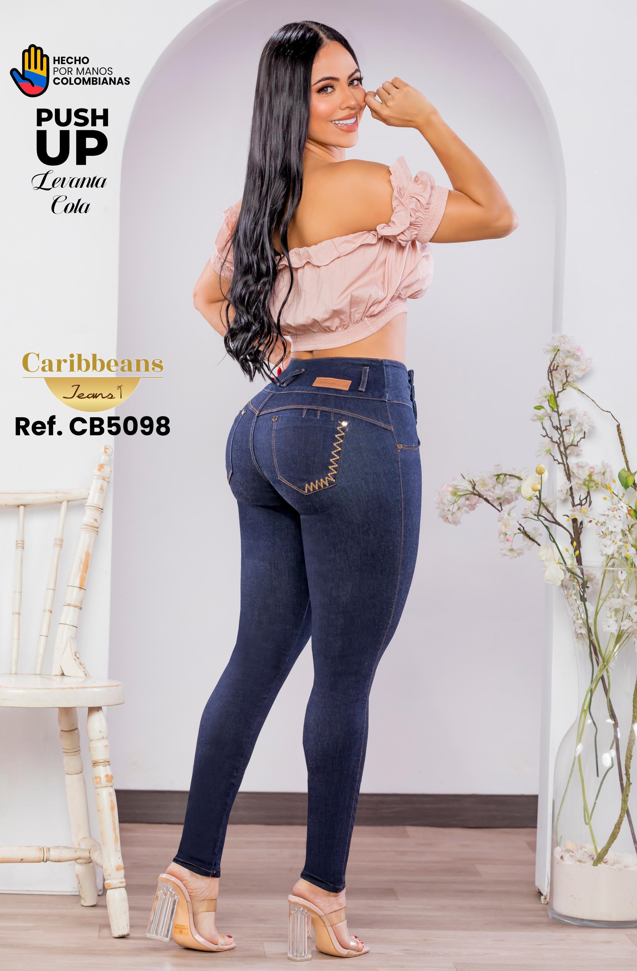 Ref. 041 -CB5098 Jean colombiano push up - Ropa Colombiana