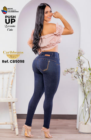 Ref. 041 -CB5098 Jean colombiano push up - Ropa Colombiana