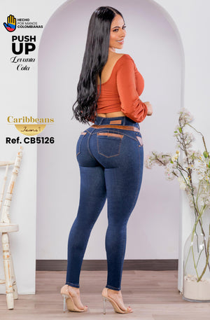 Ref. 041 -CB5126 Jean colombiano levantacola - Ropa Colombiana