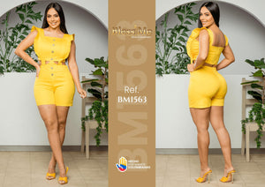 Ref. 058 -BM1563 Enterizo corto colombiano - Ropa Colombiana
