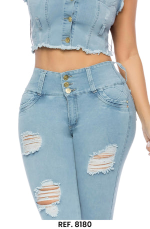 Ref. 006 -8180 Conjuntos Largos Push Up - Ropa Colombiana