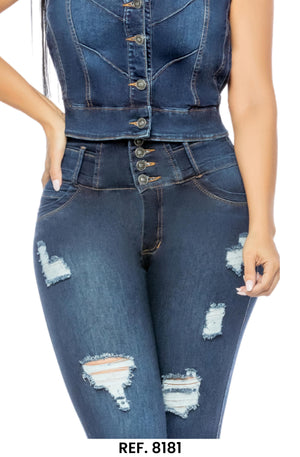 Ref. 006 -8181 Conjuntos Largos Push Up - Ropa Colombiana